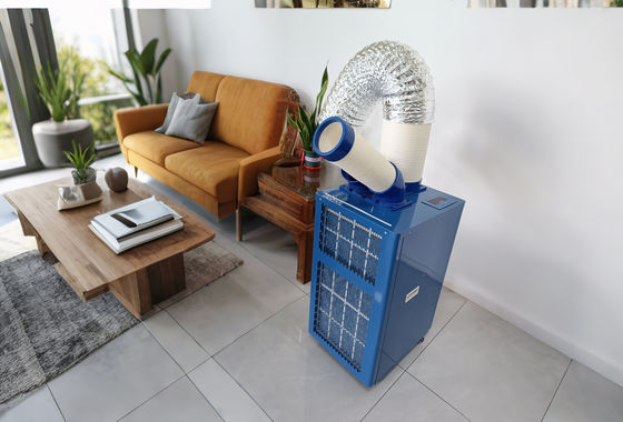 Easy Mobility Small Portable Air Conditioner Powder Coating 680kw Portable Ac Unit