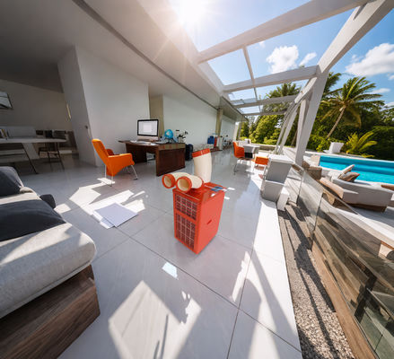 Good price Industrial 2625W Mobile Ac Unit Long Lasting Rust Resistance Drainage Free online