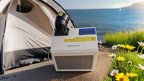 Bom preço. Revestimento em pó Ar condicionado exterior portátil Ar condicionado compacto para eventos ao ar livre on-line