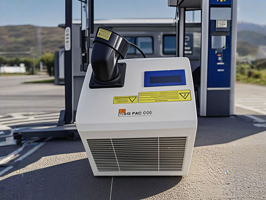 Un bon prix. 3 vitesses de ventilateur refroidisseur de point portable beige à tuyau unique de l'échappement en ligne