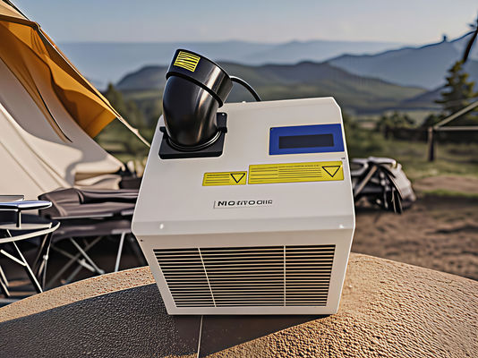 Harga yang bagus Metal Cover Portable Outdoor Ac Unit Low Noise 48 DB Resistance Korosi on line