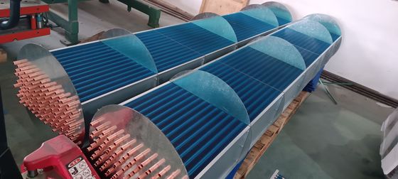 Giá tốt. Máy trao đổi nhiệt loại vây nhôm nhỏ gọn Máy bốc hơi ống vây tốc độ cao trực tuyến