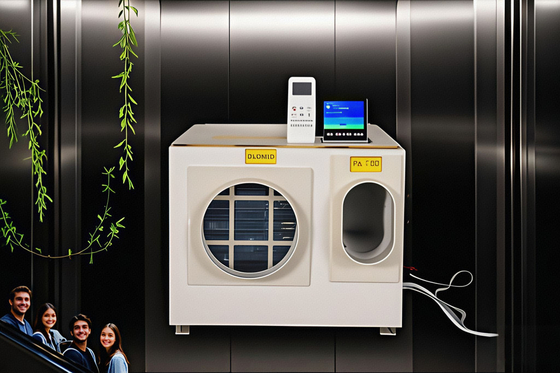 Auto Restart Elevator Air Conditioner Movable Filter Elevator Air Conditioning System
